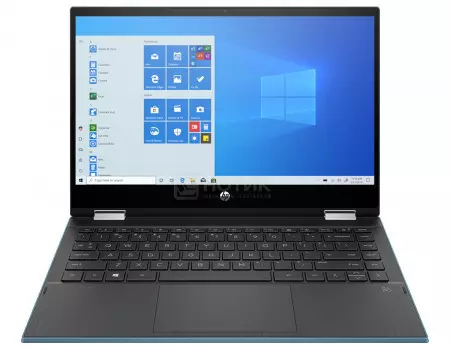 Ноутбук HP Pavilion x360 14-dw1004ur (14.00 SVA/ Pentium Dual Core 7505 2000MHz/ 4096Mb/ SSD / Intel UHD Graphics 64Mb) MS Windows 10 Home (64-bit) [2X2Q8EA]
