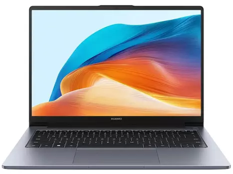 Ноутбук Huawei MateBook D 14 2023 MDF-X Space Gray 53013RHL (14", Core i3 1215U, 8Gb/ SSD 256Gb, UHD Graphics) Серый