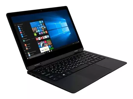 Ноутбук IRBIS NB104 NB104 (11.6", Celeron Dual Core N4020, 4Gb/ SSD 64Gb, UHD Graphics 600) Черный