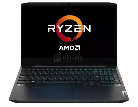 Ноутбук Lenovo IdeaPad Gaming 3-15 15ARH05 (15.60 IPS (LED)/ Ryzen 5 4600H 3000MHz/ 8192Mb/ SSD / NVIDIA GeForce® GTX 1650Ti 4096Mb) Free DOS [82EY00C5RK]