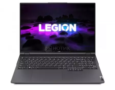 Ноутбук Lenovo Legion 5 Pro 16ITH6H (16.00 IPS (LED)/ Core i7 11800H 2300MHz/ 16384Mb/ SSD / NVIDIA GeForce® RTX 3060 для ноутбуков 6144Mb) Без ОС [82JD000KRK]