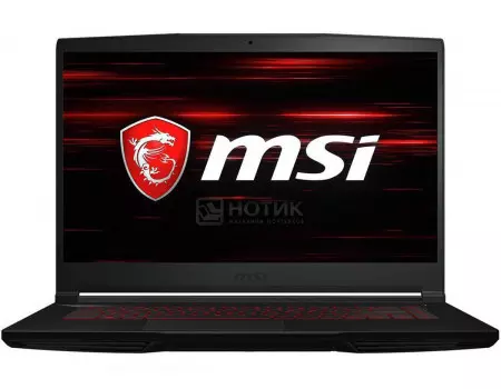 Ноутбук MSI GF63 10UC-423XRU Thin (15.60 IPS (LED)/ Core i5 10500H 2500MHz/ 8192Mb/ SSD / NVIDIA GeForce® RTX 3050 для ноутбуков 4096Mb) Free DOS [9S7-16R512-423]