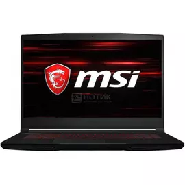 Ноутбук MSI GF63 9SCXR-605XRU Thin (15.60 IPS (LED)/ Core i7 9750H 2600MHz/ 16384Mb/ SSD / NVIDIA GeForce® GTX 1650 в дизайне MAX-Q 4096Mb) Free DOS [9S7-16R412-605]