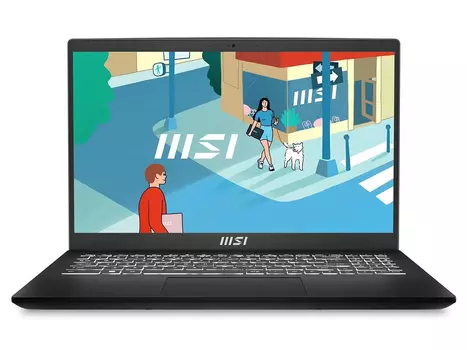 Ноутбук MSI Modern 15 H B13M-022US 9S7-15H411-022 (15.6", Core i5 13420H, 32Gb/ SSD 1024Gb, UHD Graphics) Черный