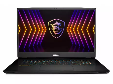 Ноутбук MSI Titan GT77 12UHS-208RU 9S7-17Q111-208 (17.3", Core i9 12900HX, 64Gb/ SSD 3072Gb, GeForce® RTX 3080Ti для ноутбуков) Черный
