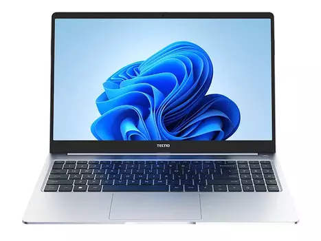 Ноутбук TECNO Megabook T1 T15DA Moonshine Silver 4894947015212 (15.6", Ryzen 5 5560U, 16Gb/ SSD 1024Gb, Radeon Graphics) Серебристый