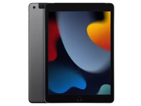 Планшет Apple iPad 10.2 2021 64Gb Wi-Fi + Cellular Space Gray (iPadOS 15, A13 Bionic, 10.2", 3072Mb/64Gb, 4G LTE ) [MK473KN/A]