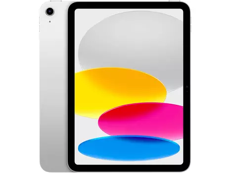 Планшет Apple iPad 10.9 2022 64Gb Wi-Fi Silver (iPadOS 16, A14 Bionic, 10.9", 4096Mb/64Gb, ) [MPQ03HN/A]