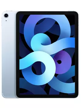 Планшет Apple iPad Air 10.9 2020 256Gb Wi-Fi + Cellular Sky Blue (iPadOS 14, A14 Bionic, 10.9", 4096Mb/256Gb, 4G LTE ) [MYH62RU/A]