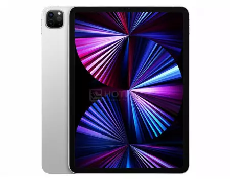 Планшет Apple iPad Pro 12.9 2021 2Tb Wi-Fi + Cellular Silver (iPadOS 14/M1 3200MHz/12.90" 2732x2048/16384Mb/2048Gb/5G ) [MHRE3RU/A]