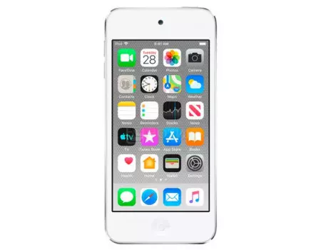 Портативный цифровой плеер Apple iPod touch 7 128Gb, MVJ52RU/A, Silver, Серебристый