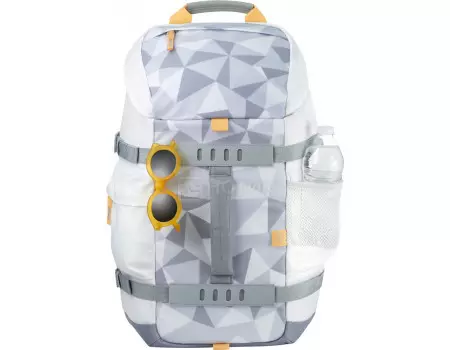 Рюкзак 15.6” HP Facet White Odyssey Backpack, 5WK92AA, Полиэстер, Белый