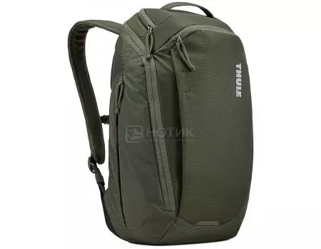 Рюкзак 15,6” Thule EnRoute Backpack 23L, Нейлон, Темно-зеленый 3203598