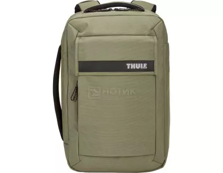 Рюкзак-сумка 15,6” Thule Paramount Convertible Backpack 16L, Нейлон, Olivine, Оливковый 3204220