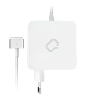 Сетевое зарядное устройство Qumo MagSafe 2, 65W, Белый, Charger 0023