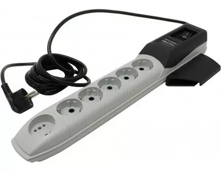 Сетевой фильтр ZIS Pilot Pro, 6 розеток, 10м, Белый, Pilot Pro10M
