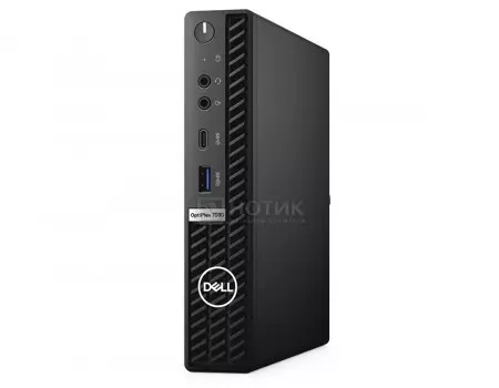 Системный блок Dell Optiplex 7080 Micro (0.00 / Core i5 10500 3100MHz/ 8192Mb/ SSD / Intel UHD Graphics 630 64Mb) Linux OS [7080-6871]