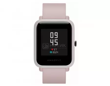 Смарт-часы Amazfit BIP S lite A1823 BT, 200 мАч, Розовый 6972596100621