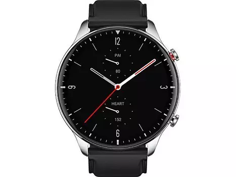 Смарт-часы Amazfit GTR 2 Classic Edition Stainless A1952, BT, GPS, 471 мАч, Серебристый/Черный 6972596101925