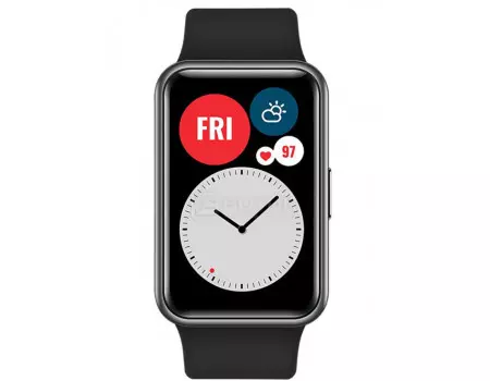 Смарт-часы Huawei Watch Fit Graphite Black, Bluetooth, 180 мАч Черный TIA-B09, 1307660