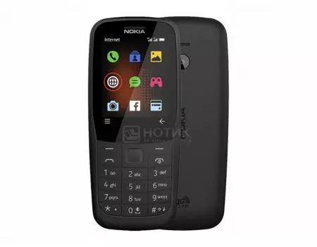 Смартфон Nokia 220 4G TA-1155 (/ /2.40" 320x240//0.02Gb/4G LTE ) [16QUEB01A08]