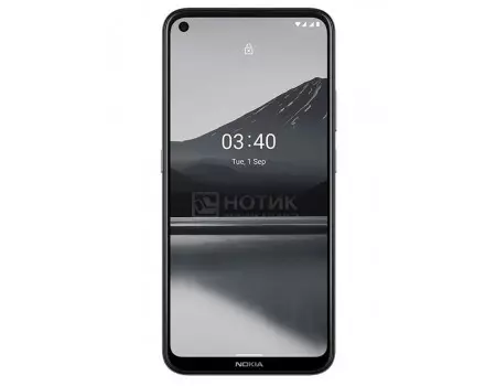 Смартфон Nokia 3.4 3/64Gb Charcoal (Android 10.0/SDM460 1800MHz/6.39" 1560x720/3072Mb/64Gb/4G LTE ) [HQ5020KD13000]