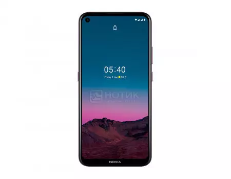 Смартфон Nokia 5.4 DS 6/64Gb Dusk (Android 10.0/SDM662 2000MHz/6.39" 1600x720/6144Mb/64Gb/4G LTE ) [HQ5020LF94000]