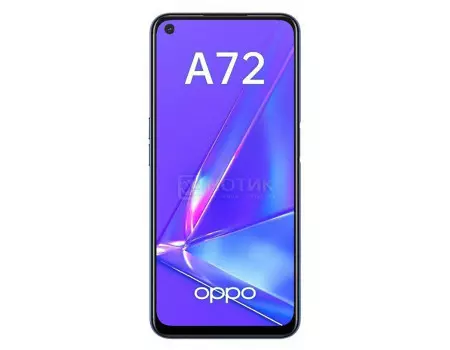 Смартфон OPPO A72 4/128Gb Twilight Black (Android 10.0/SDM665 2000MHz/6.50" 2400x1080/4096Mb/128Gb/4G LTE ) [6944284662582]