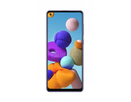 Смартфон Samsung Galaxy A21s SM-A217F Blue (Android 10.0/Exynos 850 2000MHz/6.50" 1600x720/4096Mb/64Gb/4G LTE ) [SM-A217FZBOSER]