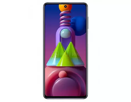 Смартфон Samsung Galaxy M51 128Gb SM-M515F Black (Android 10.0/SDM730 2300MHz/6.70" 2400x1080/6144Mb/128Gb/4G LTE ) [SM-M515FZKDSER]