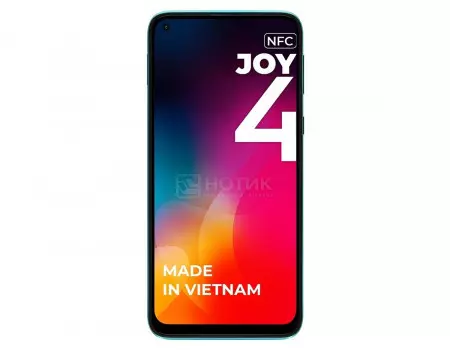 Смартфон Vsmart Joy 4 4/64Gb Бирюзовый (Android 10.0/SDM665 2200MHz/6.53" 2340x1080/4096Mb/64Gb/4G LTE ) [FV441AEGNERUS]