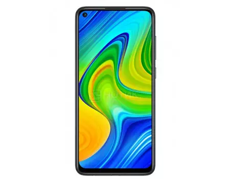 Смартфон Xiaomi Redmi Note 9 3/64Gb (NFC) Onyx Black (Android 10.0/Helio G85 2000MHz/6.53" 2340x1080/3072Mb/64Gb/4G LTE ) [29936]