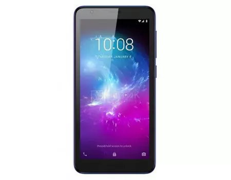 Смартфон ZTE Blade A3 2019 16Gb Blue (Android 9.0 (Pie)/SC9832E 1300MHz/5.00" 960x480/1024Mb/16Gb/4G LTE ) [ZTE-BLADE.A3.BL]