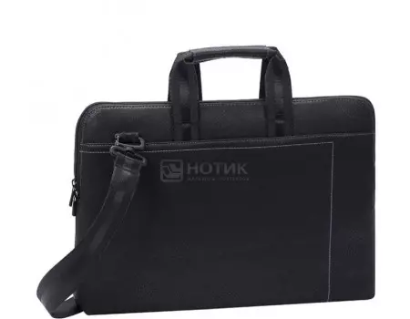 Сумка 15,6” RivaCase 8930 black, Полиуретан, Черный