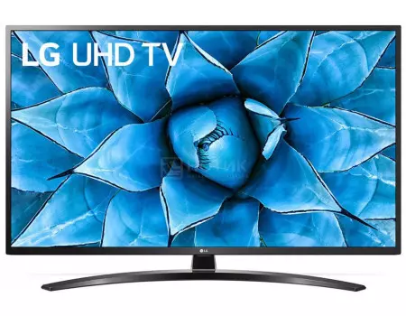 Телевизор LG 55 LED, UHD, IPS. Smart TV (webOS), Звук (20 Вт (2x10 Вт)), 3xHDMI, 2xUSB, 1xRJ-45, Черный, 55UN74006LA