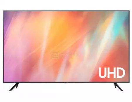 Телевизор Samsung 43 UHD, Smart TV, Звук (20 Вт (2x10 Вт), 3xHDMI, 1xUSB, 1xRJ-45, Темно-Серый (Титан) UE43AU7100UXRU