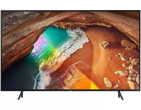 Телевизор Samsung 65 UHD, QLED, Smart TV , Звук (20 Вт (2x10 Вт)), 4xHDMI, 2xUSB, 1xRJ-45, PQI 3000, Черный QE65Q60RAUXRU