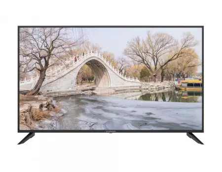 Телевизор Starwind 55" LED, UHD, Smart TV (Android TV), Звук (16 Вт (2x8 Вт), 3xHDMI, 2xUSB, RJ-45, VGA, Черный SW-LED55UA403
