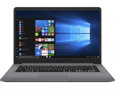 Ультрабук ASUS VivoBook S15 S510UN-BQ417T (15.60 IPS (LED)/ Core i5 8250U 1600MHz/ 4096Mb/ Hybrid Drive 1000Gb/ NVIDIA GeForce® MX150 2048Mb) MS Windows 10 Home (64-bit) [90NB0GS5-M08800]