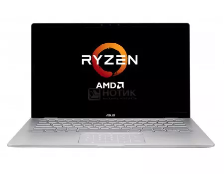 Ультрабук ASUS Zenbook 14 UM433IQ-A5016T (14.00 IPS (LED)/ Ryzen 7 4700U 2000MHz/ 8192Mb/ SSD / NVIDIA GeForce® MX350 2048Mb) MS Windows 10 Home (64-bit) [90NB0R89-M01500]