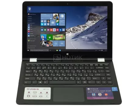 Ультрабук IRBIS NB153 (13.30 IPS (LED)/ Celeron Dual Core N3350 1100MHz/ 4096Mb/ SSD / Intel HD Graphics 500 64Mb) MS Windows 10 Home (64-bit) [NB153]
