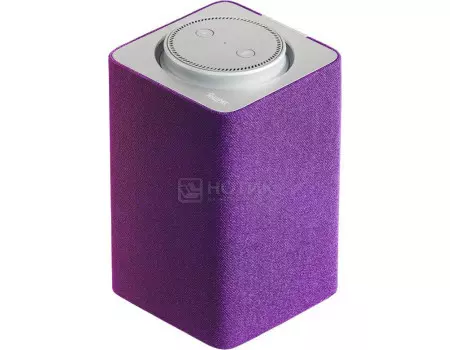 Умная колонка Яндекс.Станция c Алисой, Bluetooth, Wi-Fi, 50Вт, Фиолетовый, YNDX-0001P
