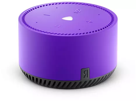 Умная колонка Яндекс.Станция Лайт c Алисой, Bluetooth, Wi-Fi, 5Вт, Фиолетовый (Ультрафиолет), YNDX-00025P