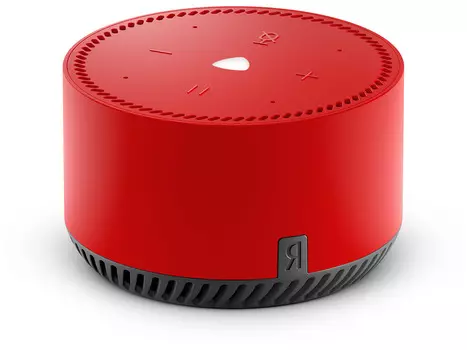 Умная колонка Яндекс.Станция Лайт c Алисой, Bluetooth, Wi-Fi, 5Вт, Красный (Чили), YNDX-00025R