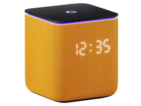Умная колонка Яндекс.Станция Миди c Алисой, c Zigbee, Bluetooth, Wi-Fi, 24Вт, Оранжевый, YNDX-00054ORG