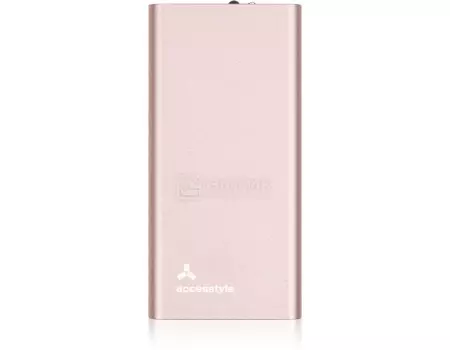 Внешний аккумулятор AccesStyle Coral 5000 мАч, micro USB, 1xUSB, Розовый Coral 6MP