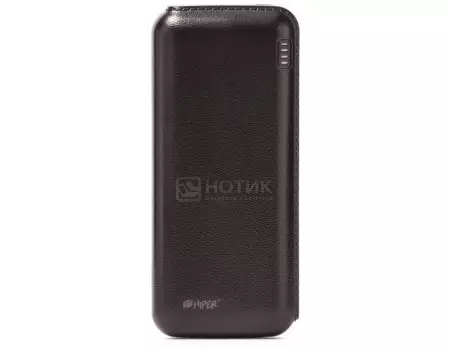 Внешний аккумулятор HIPER PowerBank SP12500 BLACK, 5V, 2.1A/1A, 2xUSB, 12500 мАч, Черный SP12500 BLACK