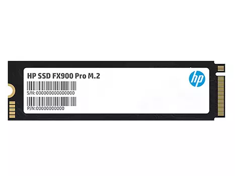 Внутренний SSD-накопитель HP FX900 Pro 2TB M2 2280, PCIe Gen4 x4, NVMe, 3D NAND, 1200 TBW, Черный 4A3U1AA