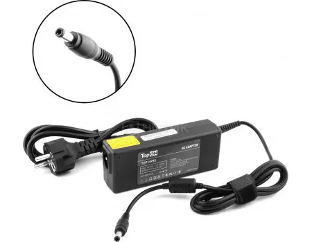 Зарядное устройство TopON TOP-HP90 90W для ноутбуков HP Compaq N180, nx9000, Pavilion n3000 Series. 18.5V 4.9A (5.5x2.5mm)