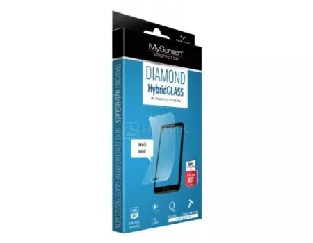 Защитное стекло Lamel для смартфона Xiaomi Redmi 4/4X DIAMOND HybridGLASS EA Kit M3143HG